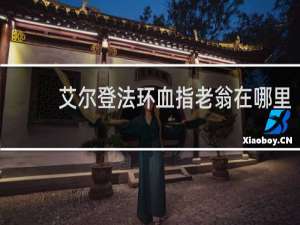 艾尔登法环血指老翁在哪里