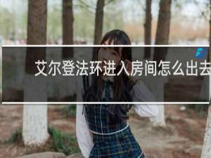 艾尔登法环进入房间怎么出去