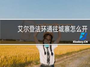 艾尔登法环通往城寨怎么开