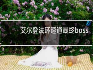 艾尔登法环速通最终boss