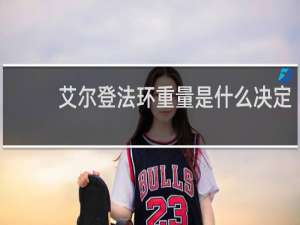 艾尔登法环重量是什么决定