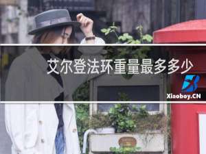 艾尔登法环重量最多多少