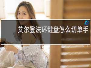艾尔登法环键盘怎么切单手