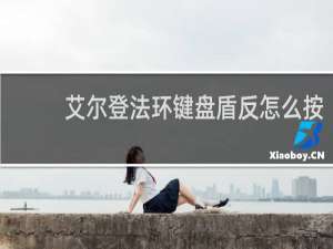 艾尔登法环键盘盾反怎么按