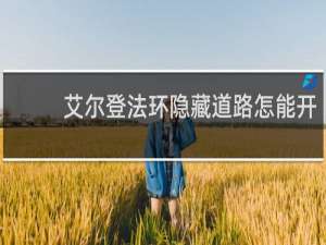 艾尔登法环隐藏道路怎能开