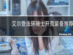 艾尔登法环骑士开荒装备推荐