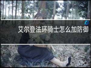 艾尔登法环骑士怎么加防御