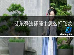 艾尔登法环骑士怎么打飞龙