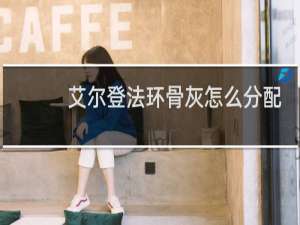 艾尔登法环骨灰怎么分配