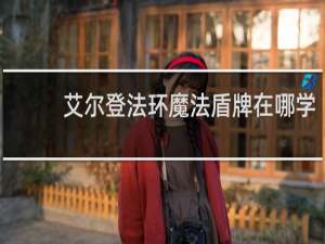 艾尔登法环魔法盾牌在哪学