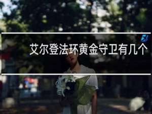 艾尔登法环黄金守卫有几个