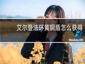艾尔登法环黄铜盾怎么获得
