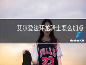 艾尔登法环龙骑士怎么加点