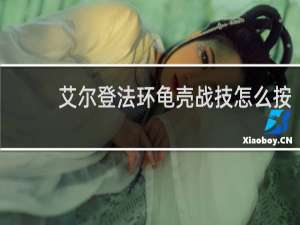 艾尔登法环龟壳战技怎么按
