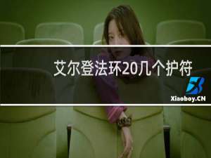 艾尔登法环 几个护符