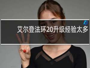 艾尔登法环 升级经验太多