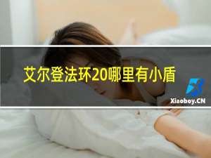 艾尔登法环 哪里有小盾