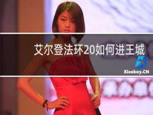 艾尔登法环 如何进王城