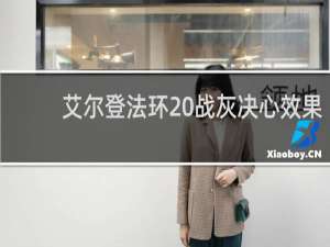 艾尔登法环 战灰决心效果