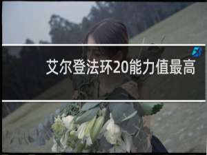 艾尔登法环 能力值最高