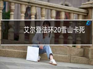 艾尔登法环 雪山卡死