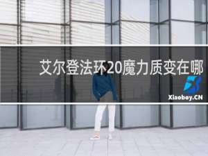 艾尔登法环 魔力质变在哪
