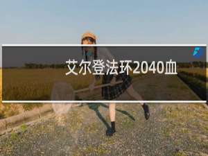 艾尔登法环 40血