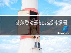艾尔登法环boss战斗场景