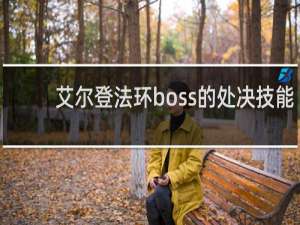 艾尔登法环boss的处决技能