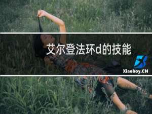 艾尔登法环d的技能