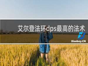 艾尔登法环dps最高的法术