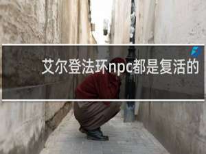 艾尔登法环npc都是复活的