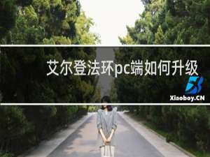 艾尔登法环pc端如何升级