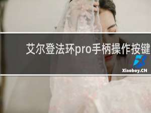 艾尔登法环pro手柄操作按键