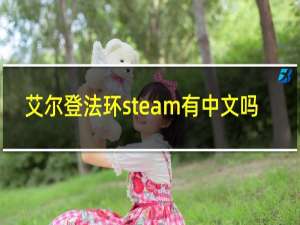 艾尔登法环steam有中文吗