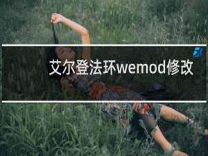 艾尔登法环wemod修改