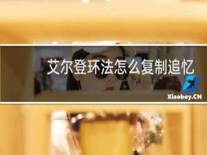 艾尔登环法怎么复制追忆