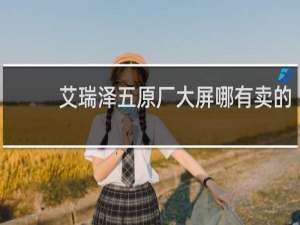 艾瑞泽五原厂大屏哪有卖的