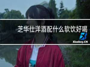 芝华仕洋酒配什么软饮好喝