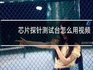 芯片探针测试台怎么用视频