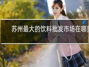 苏州最大的饮料批发市场在哪里