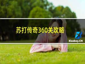 苏打传奇360关攻略