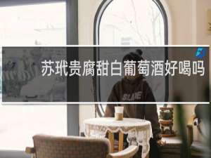 苏玳贵腐甜白葡萄酒好喝吗