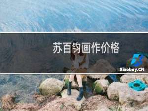 苏百钧画作价格