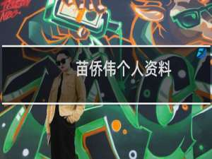 苗侨伟个人资料