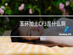 苯环加上CF3是什么啊