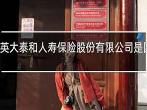 英大泰和人寿保险股份有限公司是国企吗