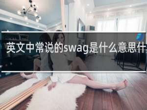 英文中常说的swag是什么意思什么梗