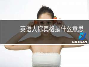 英语人称宾格是什么意思