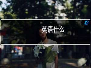 英语什么